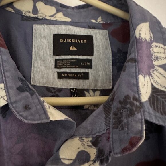 3 Quicksilver short sleeve size L - Picture 4 of 12